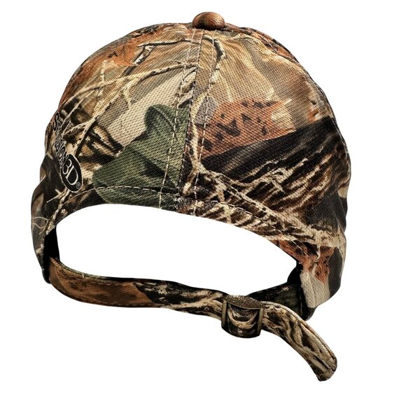 Cabela's Camo Strap Back Cap Hat Seclusion 3D Pattern With GO AWAY REPELLENT - Picture 5 of 12